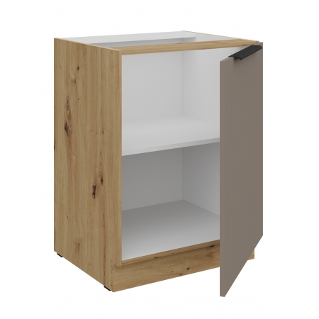 Szafka kuchenna 60 cm AURO 60 D 1F BB TA/AR antyfinger
